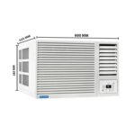 Blue Star Window AC WFA309GN Dimension