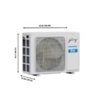 GODREJ SPLIT AC INVERTER 3 STAR 1.0TR SIC12TTC3-WWA Outdoor