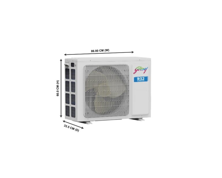 GODREJ SPLIT AC NON INVERTER 3 STAR 1.5TR SFC18PTC3-WWP Outdoor