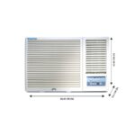 GODREJ WINDOW AC INVERTER WIC18UTC5WWA DIMENSION